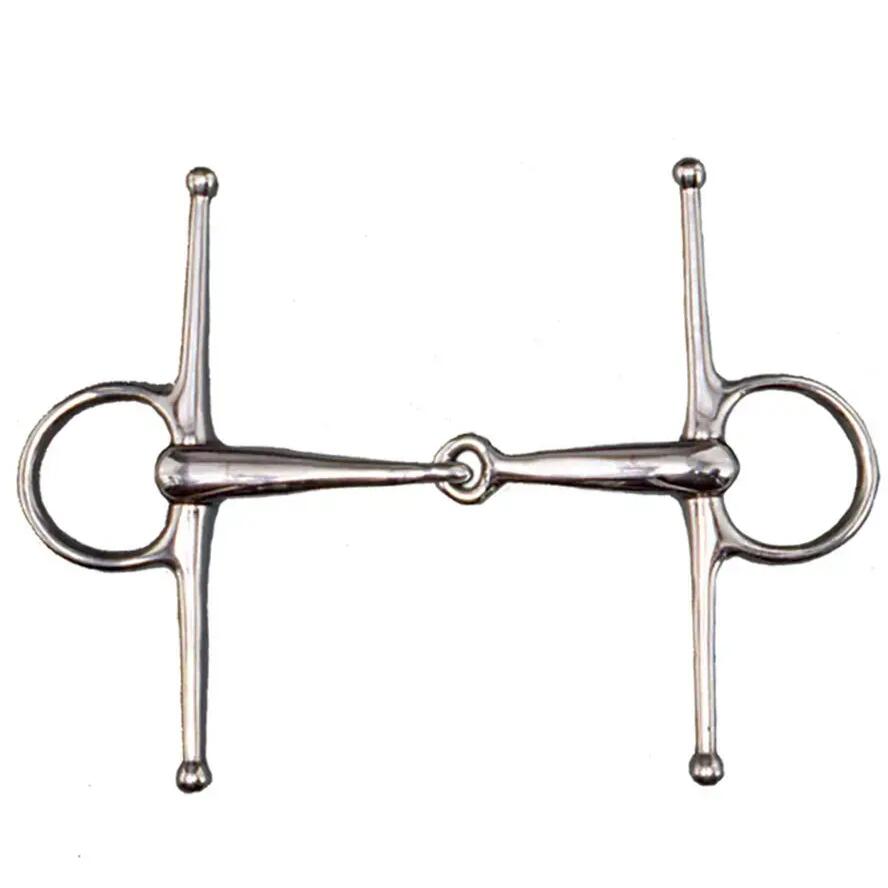 Stainless steel horse bit, large barrelsTattini
