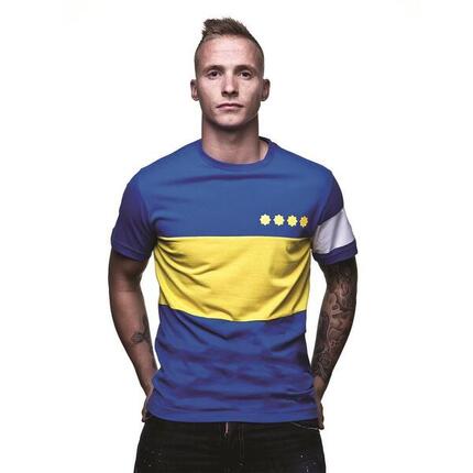 T-shirt - Heren - Boca Capitano - Korte mouw - Blauw