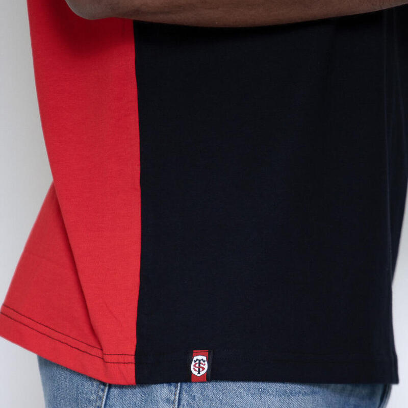 Tshirt Stade Toulousain Arrow Rood En Zwart