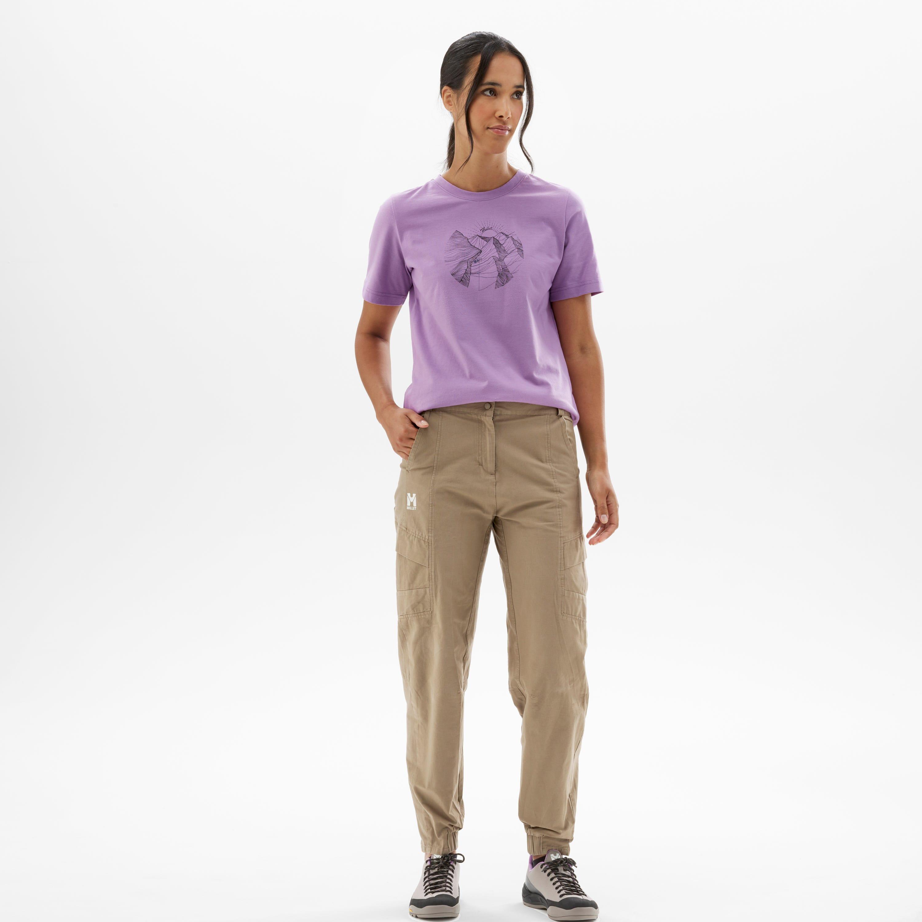 Broek Klimmen voor dames CIMAÏ COTTON 2/5