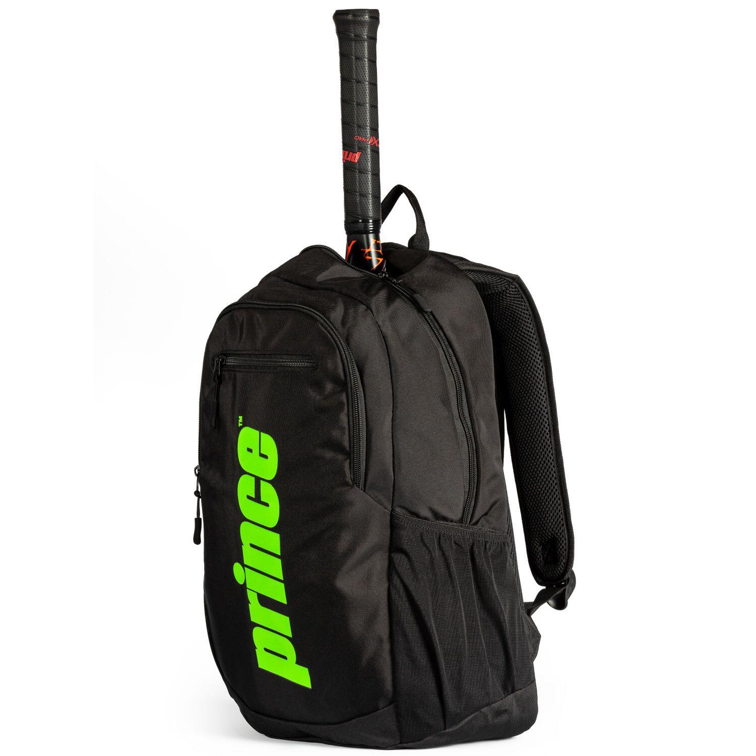 Plecak tenisowy Prince Challenger Backpack Black/Lime 3/3