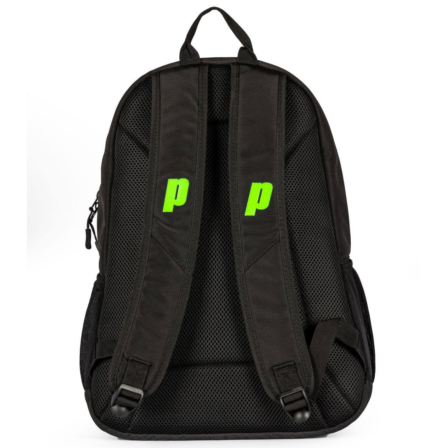 Plecak tenisowy Prince Challenger Backpack Black/Lime 2/3