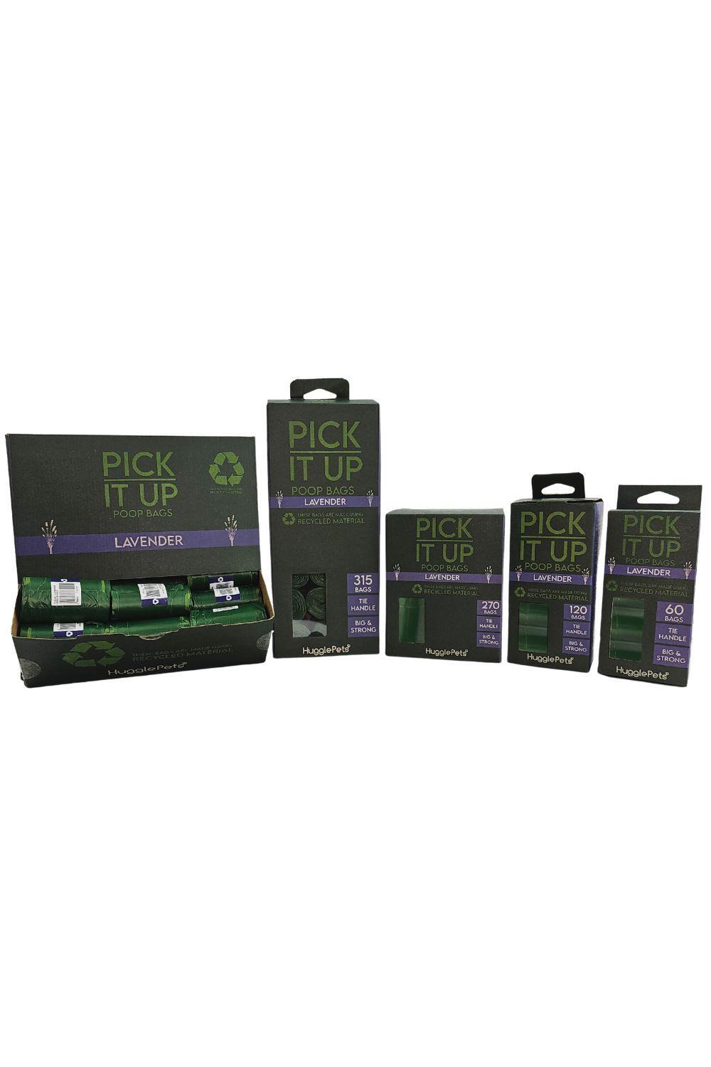HugglePets Pick It Up Lavender Dog Poop Bags 5/5