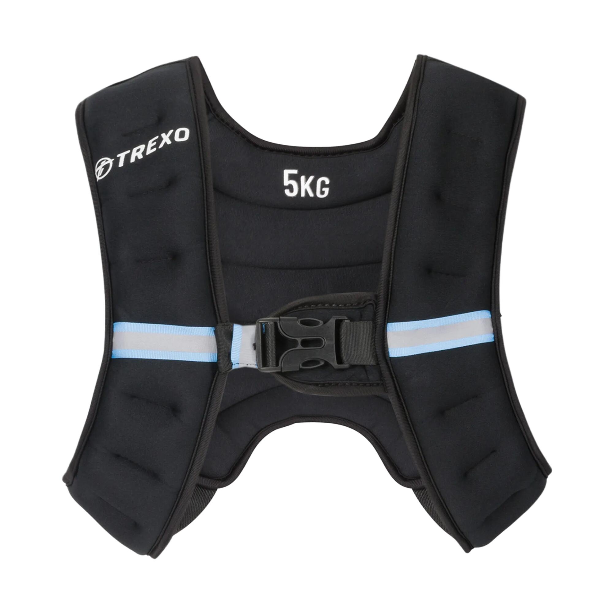 TREXO TREXO verzwaard trainingsvest