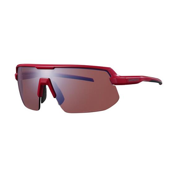 Gafas Shimano Carretera Ce-tspk2 Twinspark Ridescape alto contraste Rojo