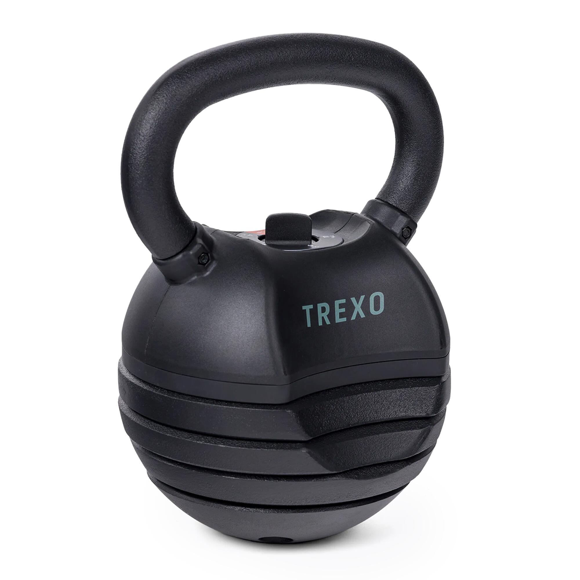 TREXO Kettlebell con manubri regolabili TREXO