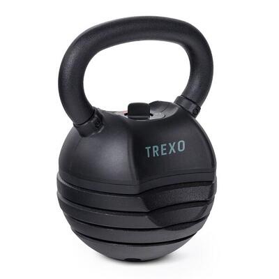TREXO verstellbare Kurzhantel Kettlebell