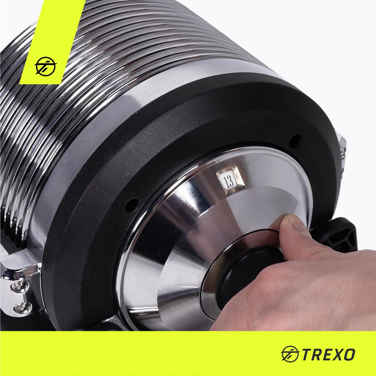 Verstellbare Hantel von TREXO 4/7