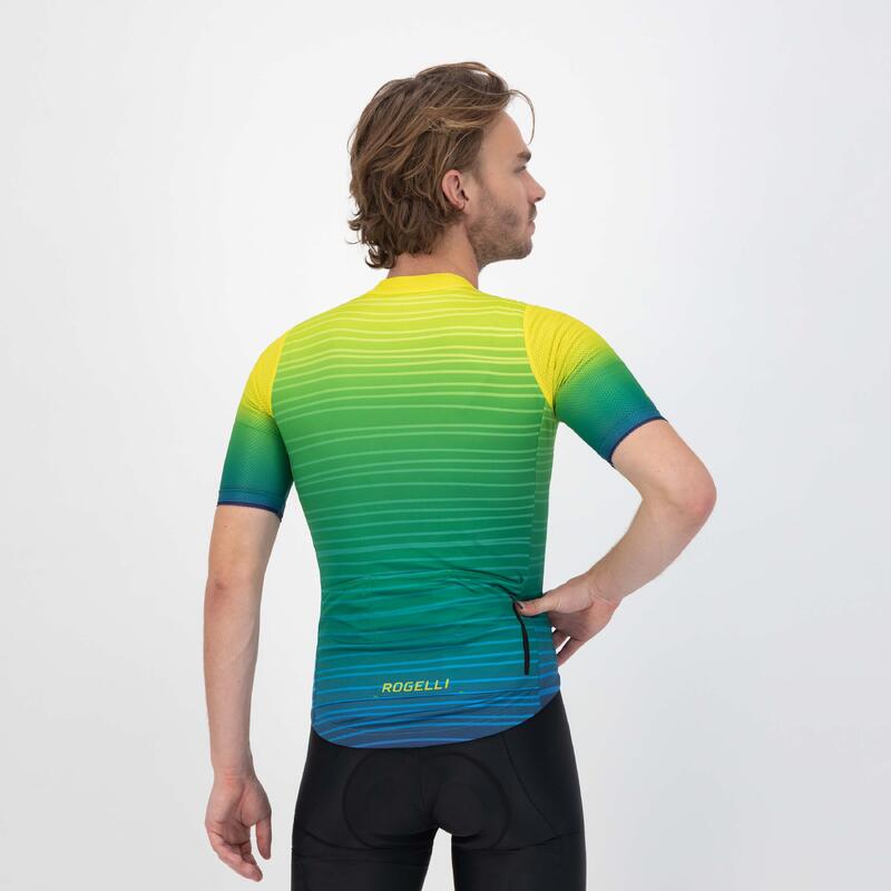 Maillot Manches Courtes Velo Homme - Surf