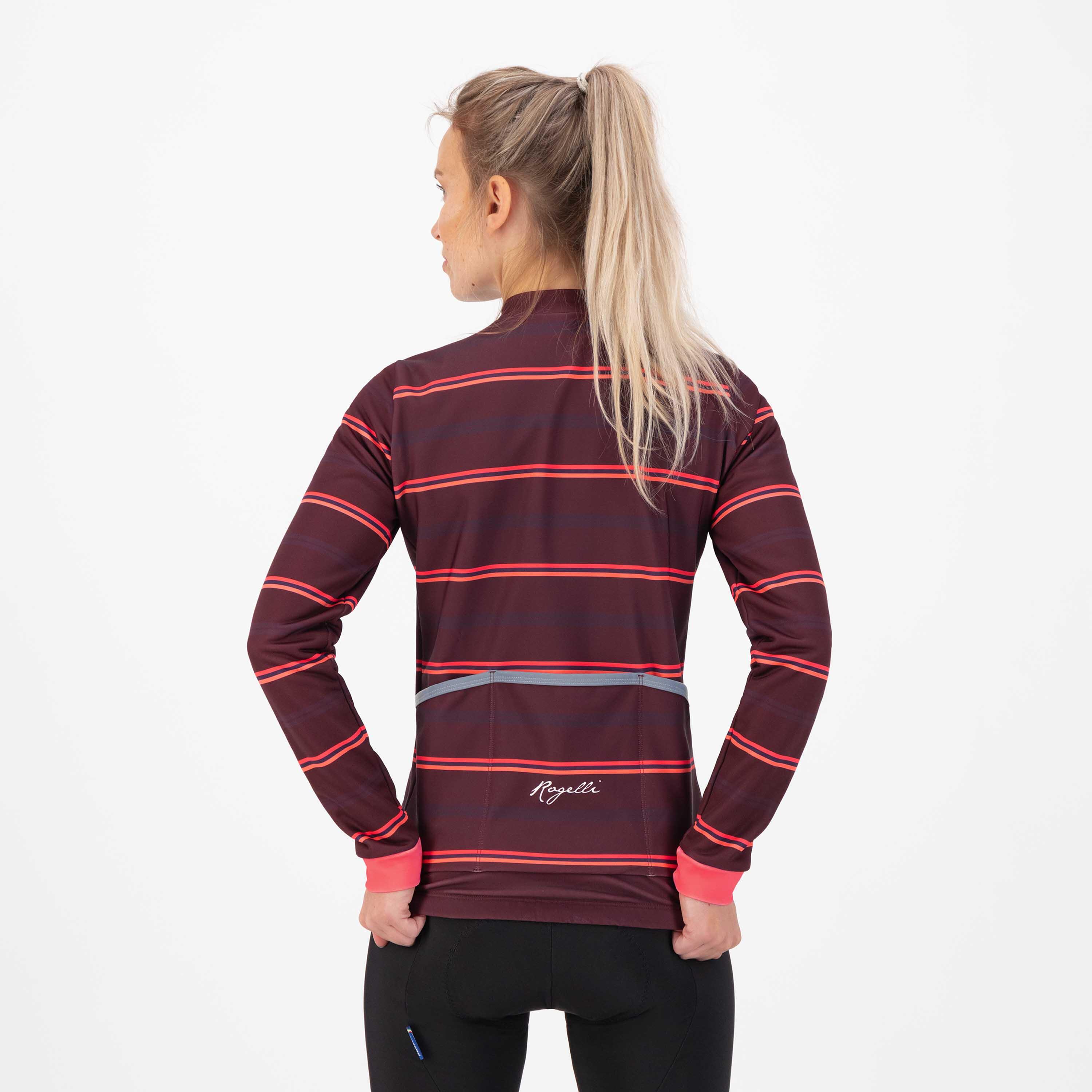 Bluza damska Rogelli Stripe 5/7