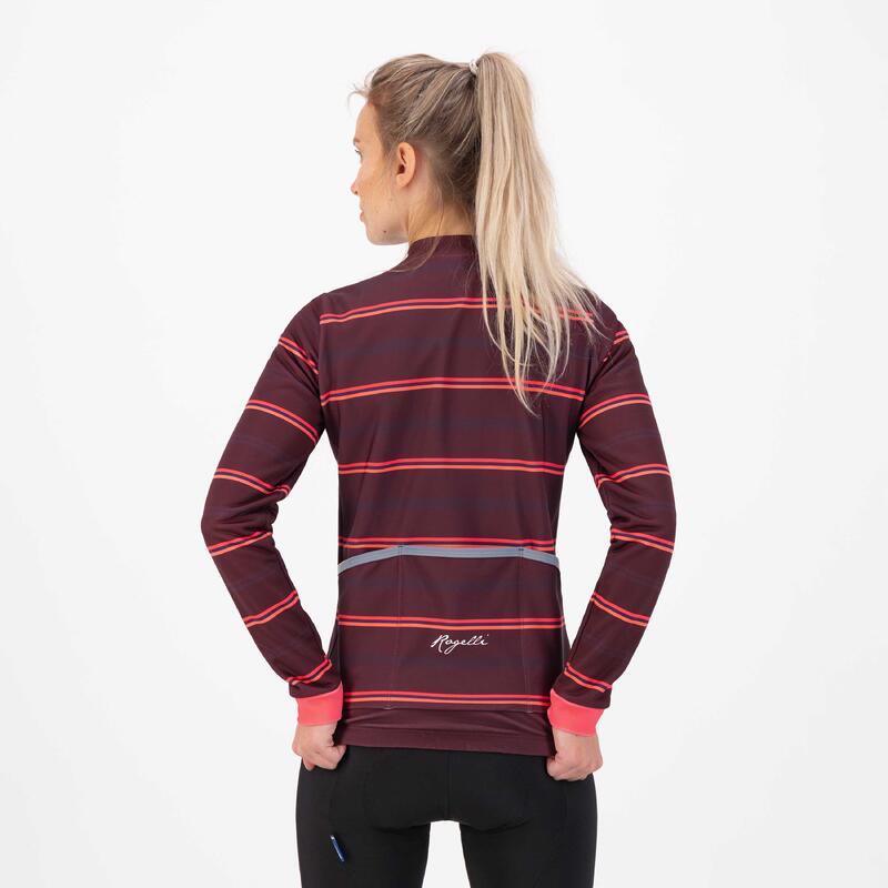 Chaqueta de ciclismo de invierno Mujeres - Stripe