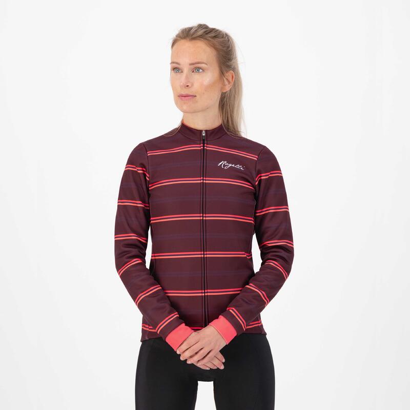 Chaqueta de ciclismo de invierno Mujeres - Stripe