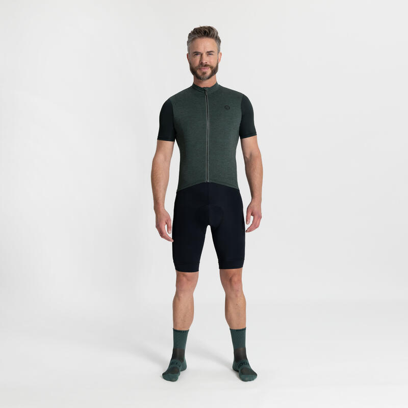 Maillot Manches Courtes Velo Homme - Melange