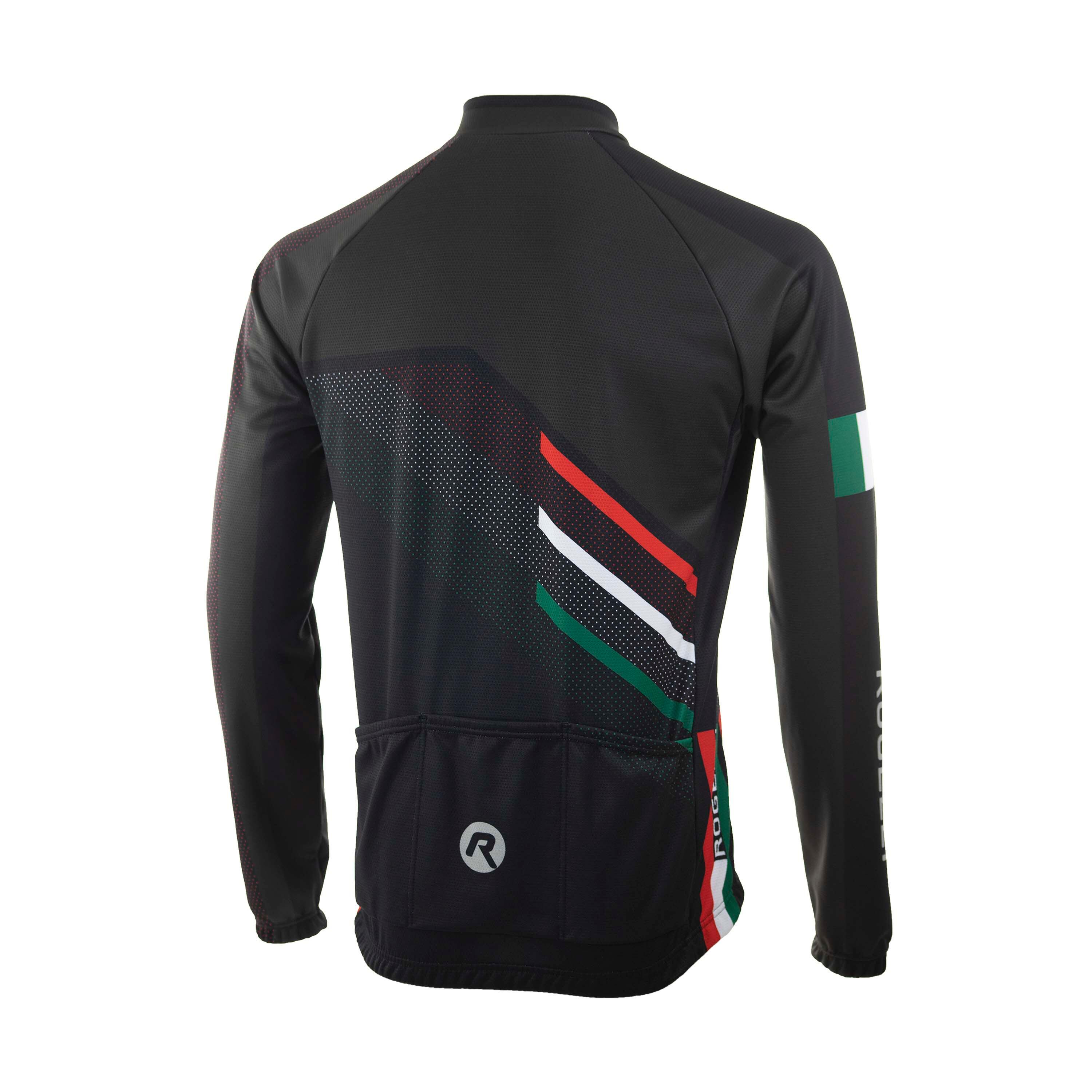 Koszulka rowerowa męska Rogelli TEAM z długim rękawem 2/4