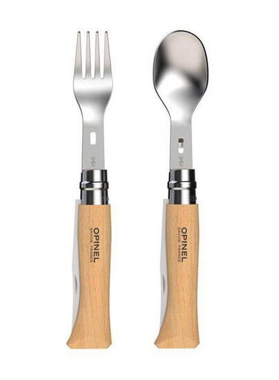 Picnic Plus Set No 8 Trekking Campeggio Posate Forchetta Cucchiaio 3 pezzi