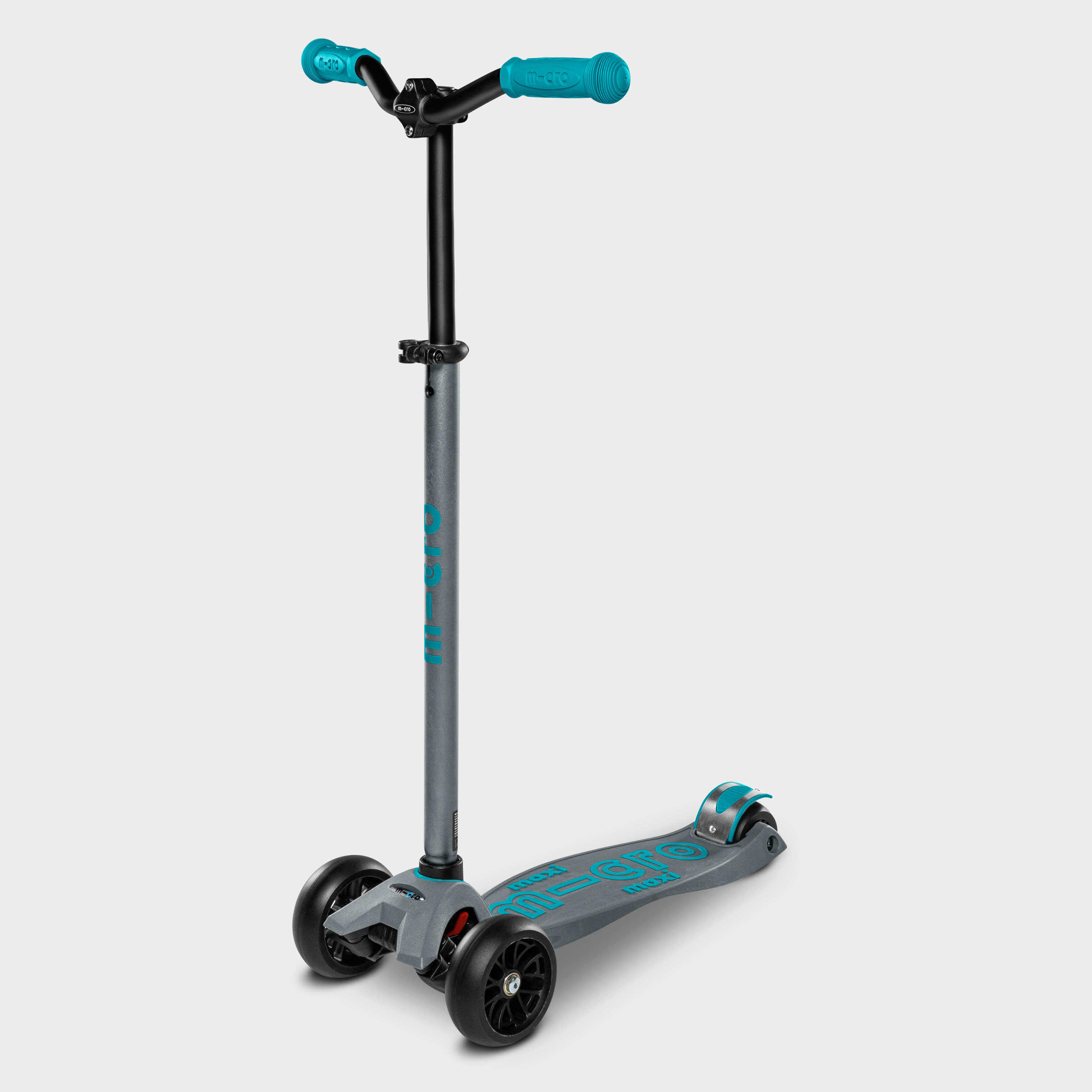 MICRO Maxi Scooter - Sporty Pro: Grey/Aqua
