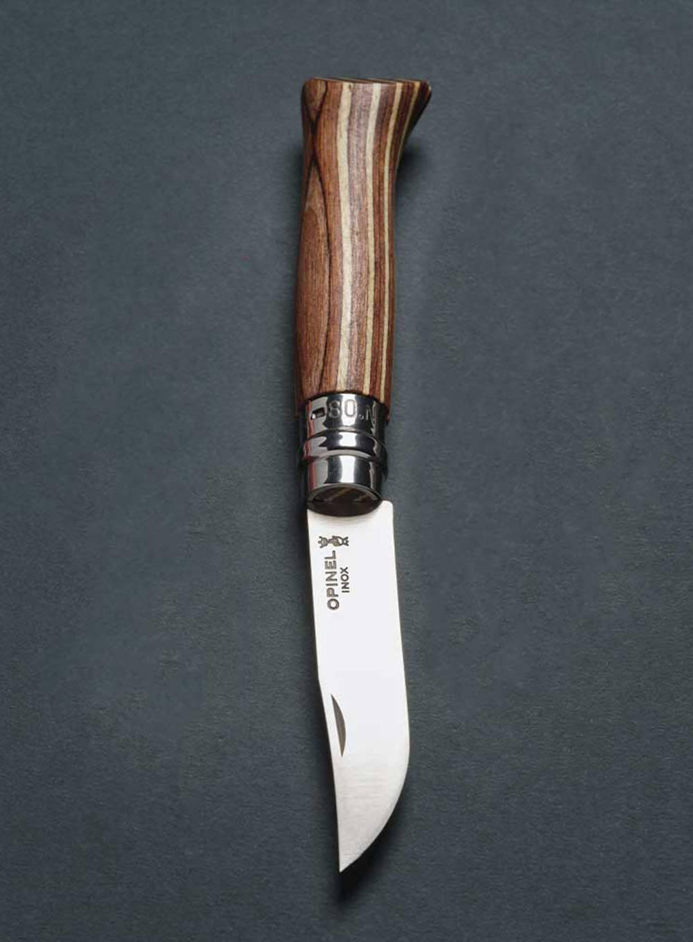 Klappmesser No 8 Camping Messer Taschenmesser Birke Holz Inox Stahl 5/5