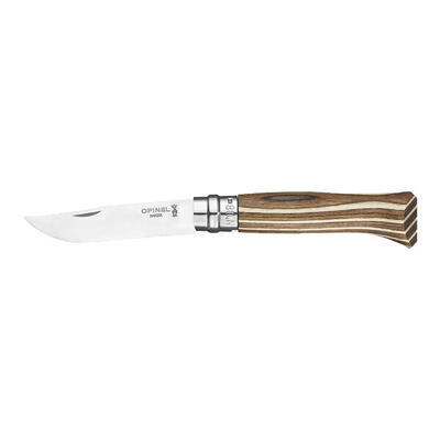 Coltello pieghevole n. 8 campeggio Coltello tascabile Legno di betulla