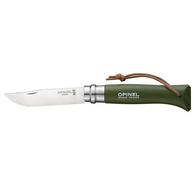 Opinel - Couteau Opinel N° 8 Baroudeur - Kaki - Couteau - Vert - Taille Unique - Decathlon
