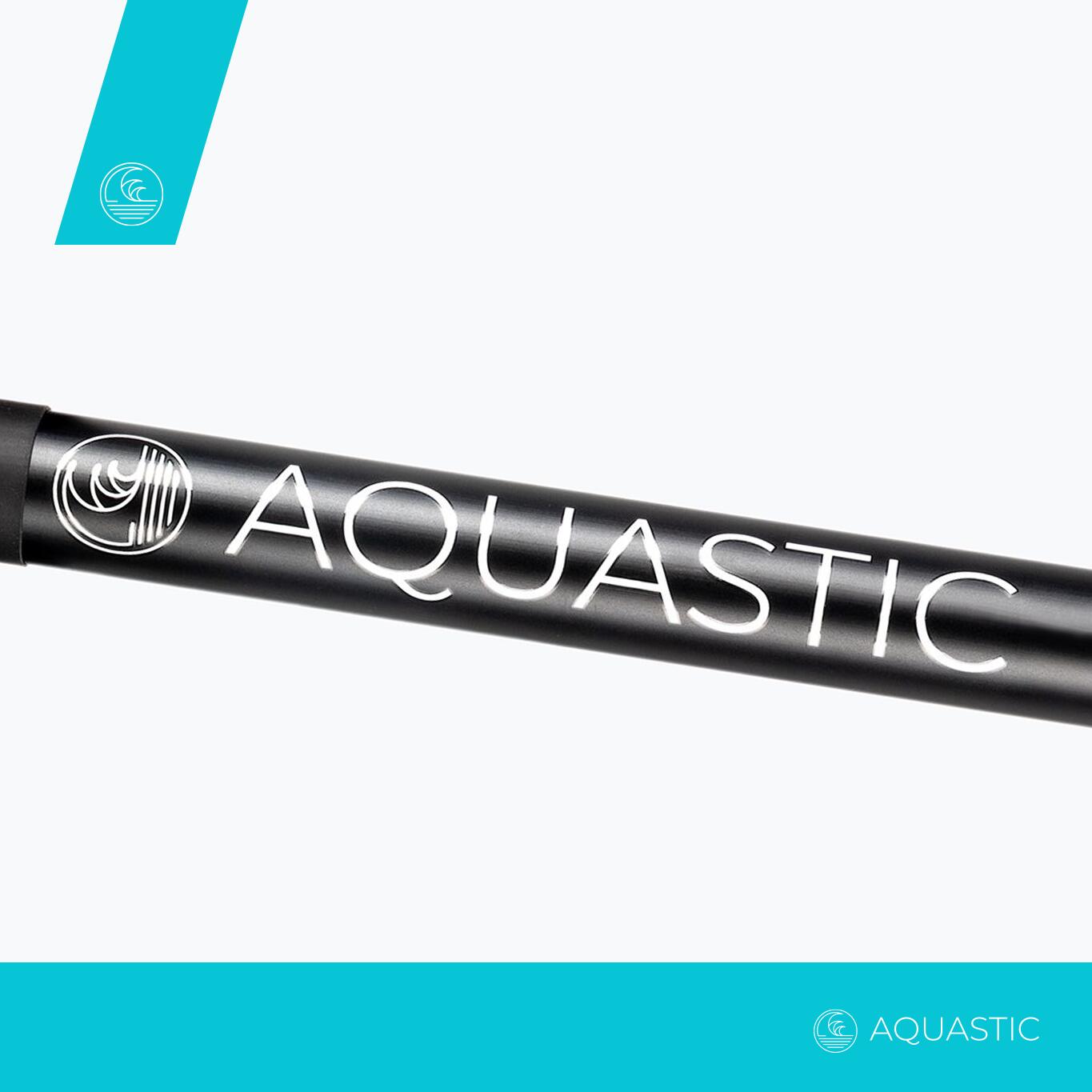 AQUASTIC AQS-SFS Flotteur De Pagaie SUP – Anti-noyade, Installation Facile, Néoprène NBR Haute Résistance