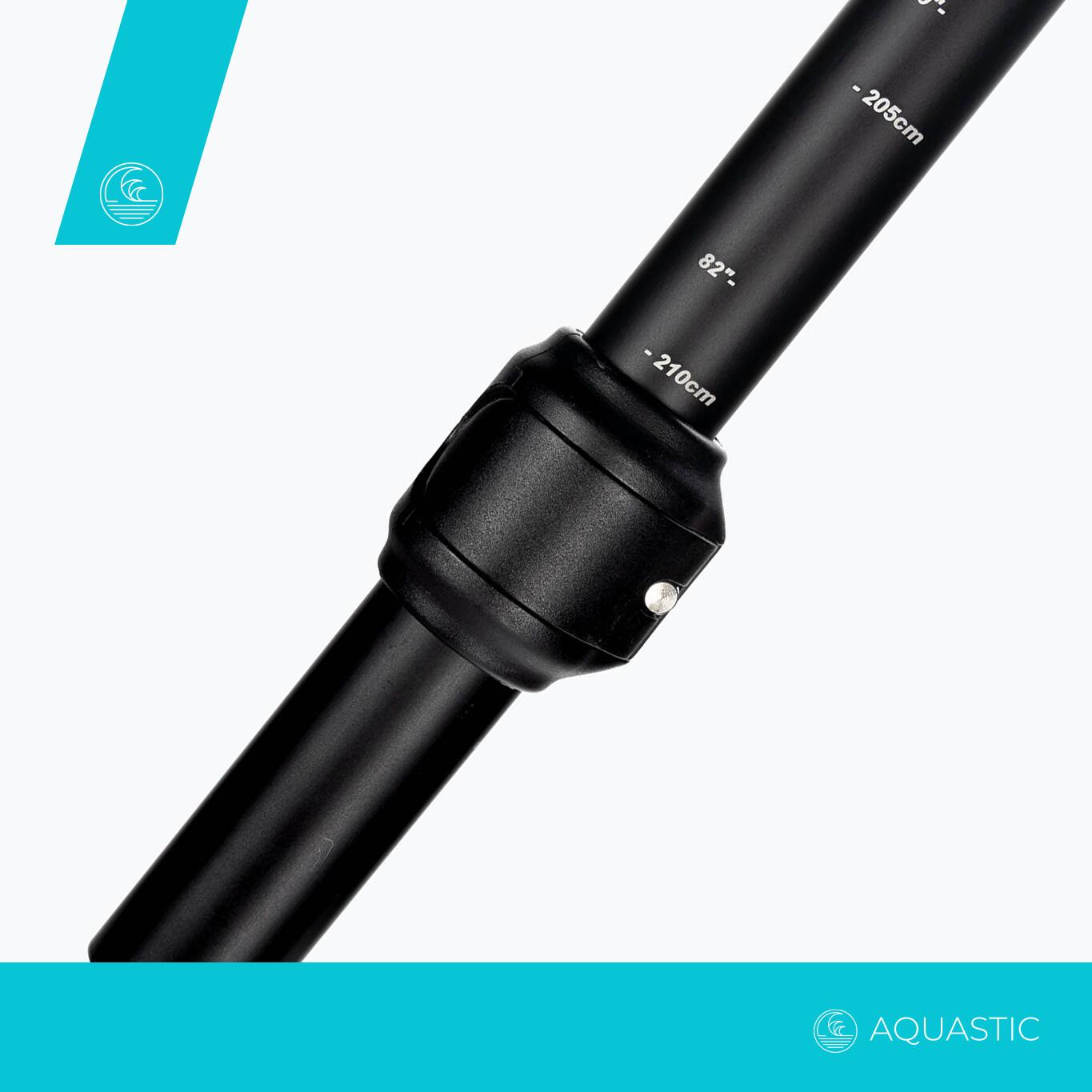 AQUASTIC 2-delige SUP-peddel, 170-220 cm 5/7