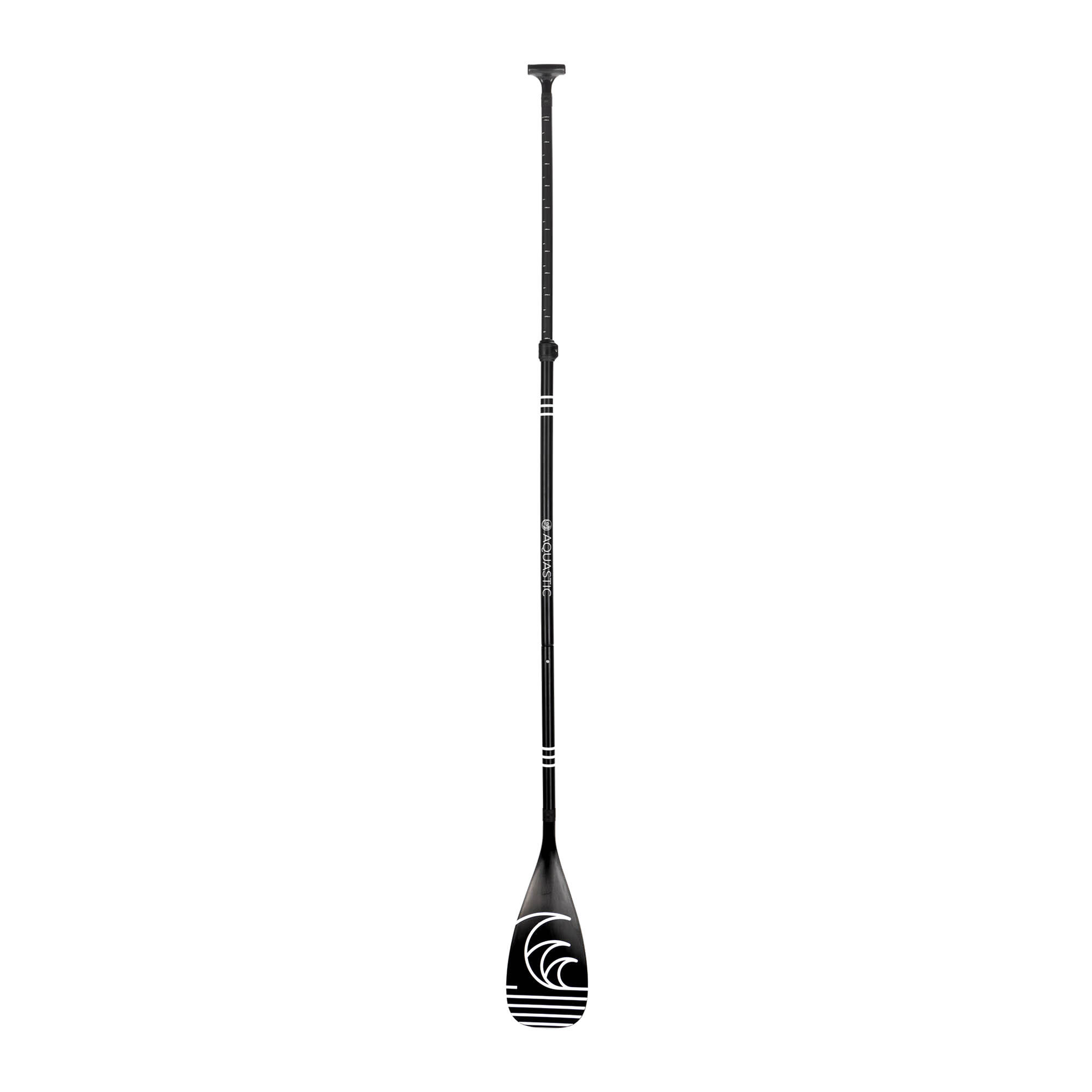 Aquastic - Pagaie Sup Aquastic 3 Pièces, 170-220 Cm - Pagaie - Noir - Decathlon