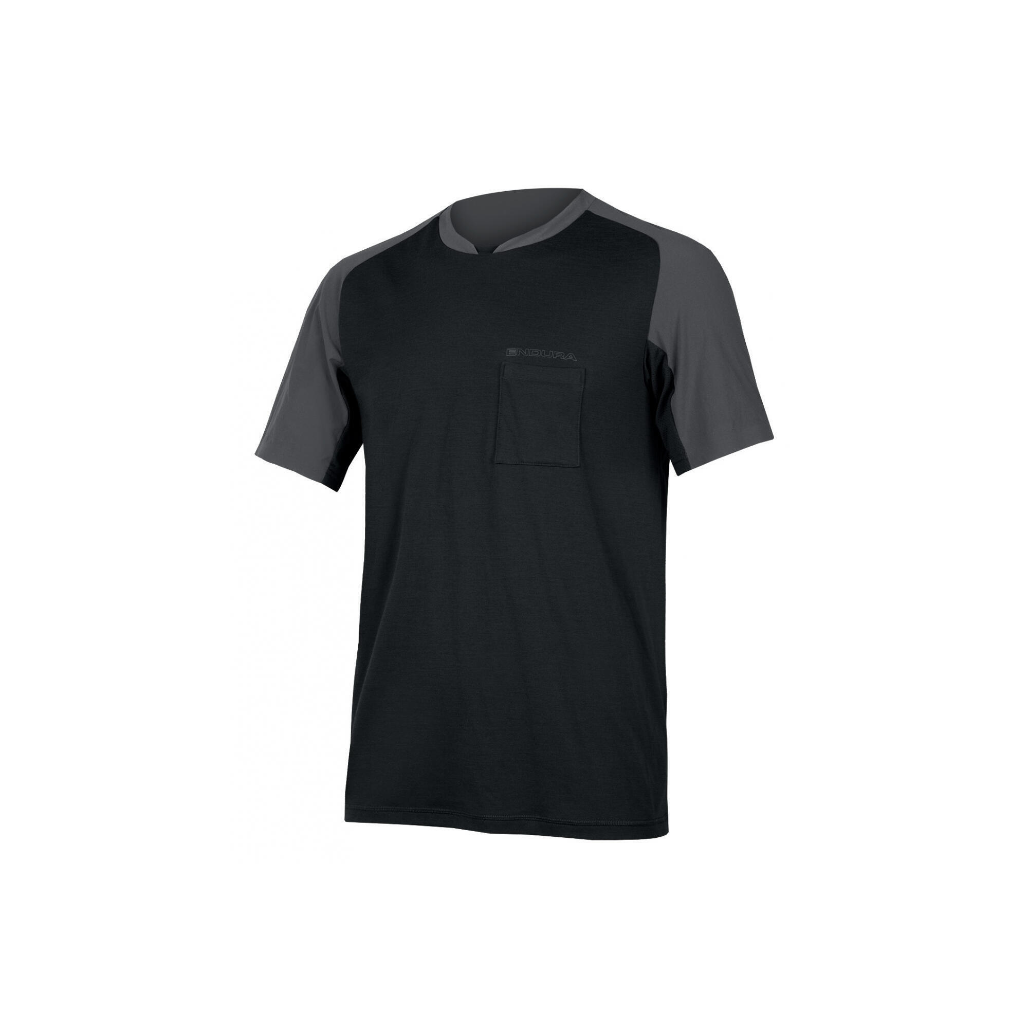 Koszulka rowerowa męska Endura GV500 Foyle Tech