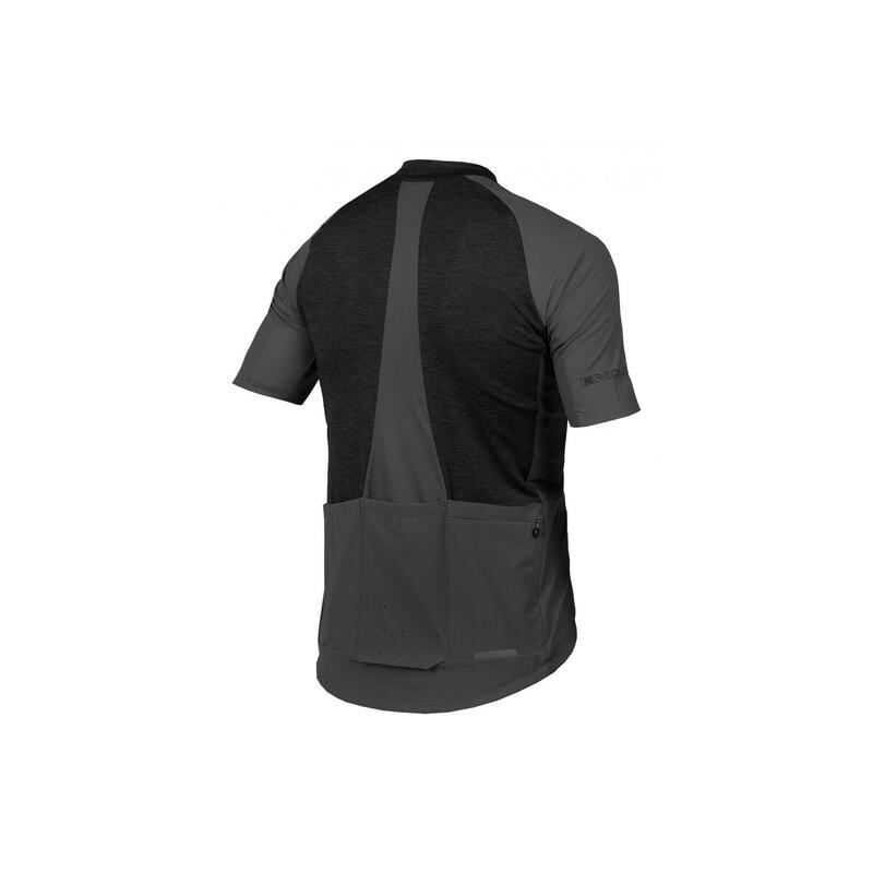 Endura GV500 Reiver Short Sleeve Jersey Zwart