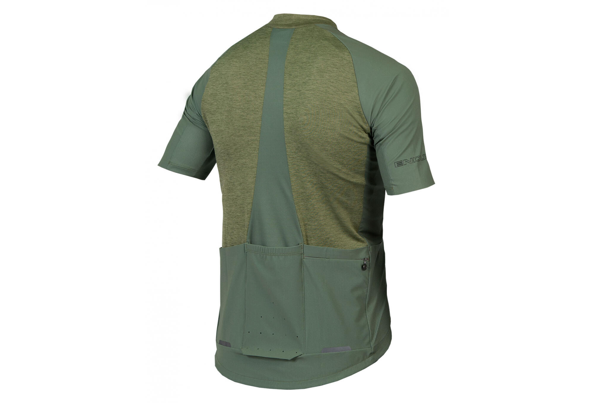 Maillot Manches Courtes Endura GV500 Reiver Vert Olive 3/5