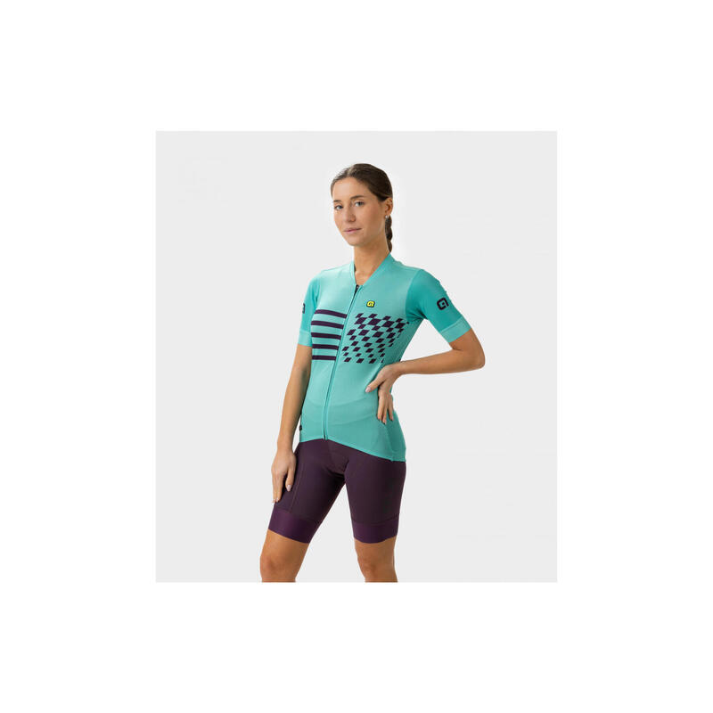 Alé Play Women's Short Sleeve Jersey Green