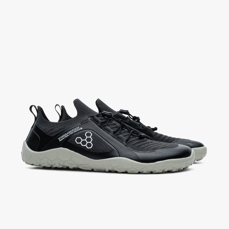 Vivobarefoot Primus Trail Knit FG - Mens - Obsidian/Pelican