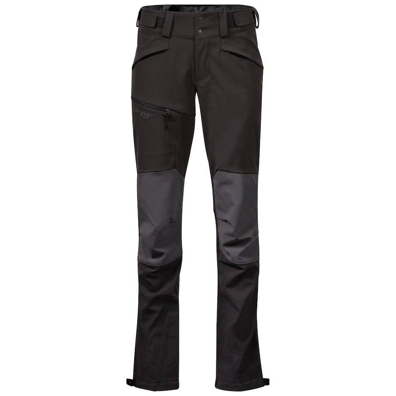 Bergans of Norway Fjorda Trekking Hybrid Pants - Femmes - Charbon Solide/Gris