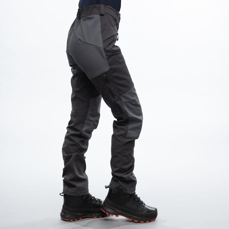 Bergans of Norway Fjorda Trekking Hybrid Pants - Femmes - Charbon Solide/Gris