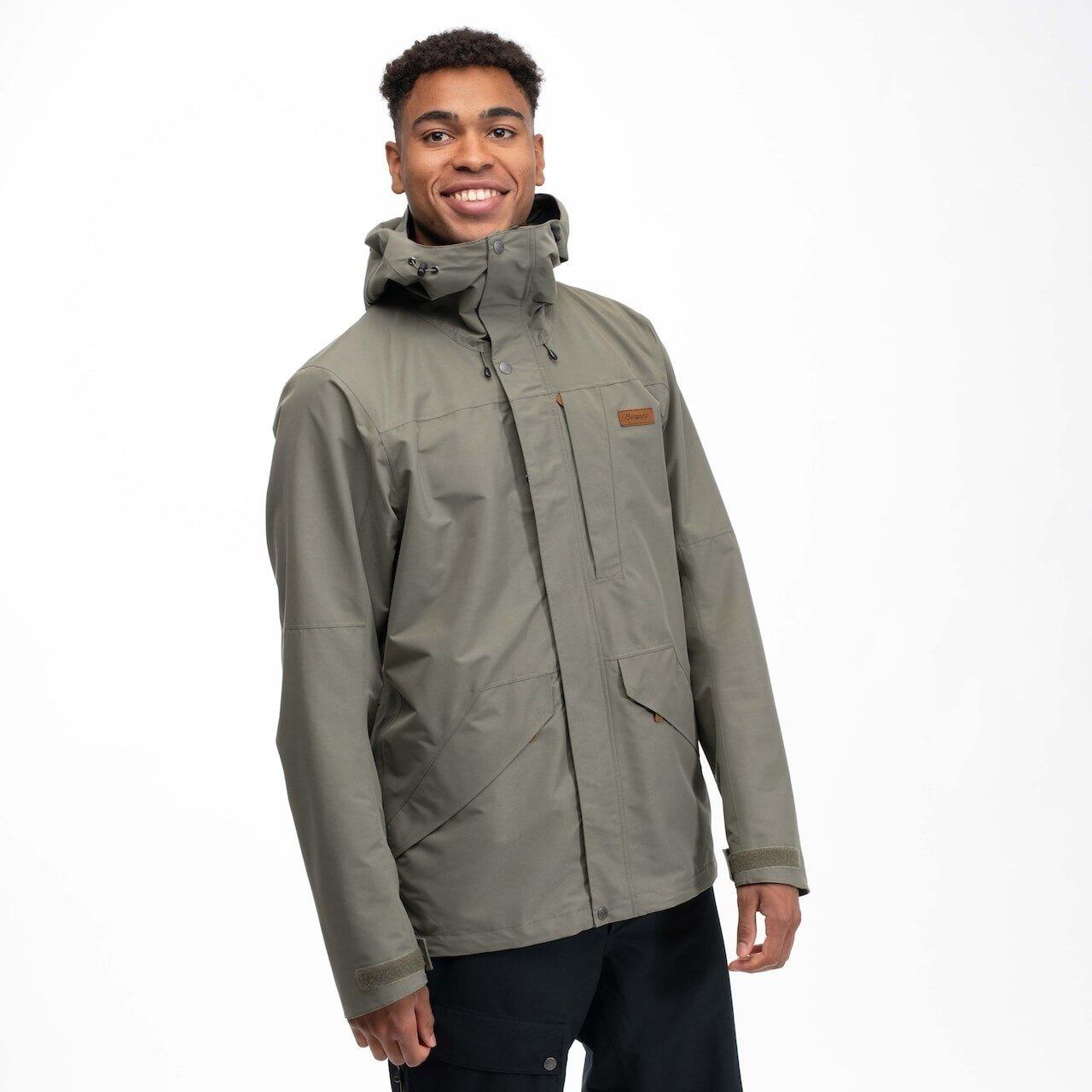 Bergans of Norway Nordmarka 2L Shell Jacket - Männer - Grüner Schlamm 6/7