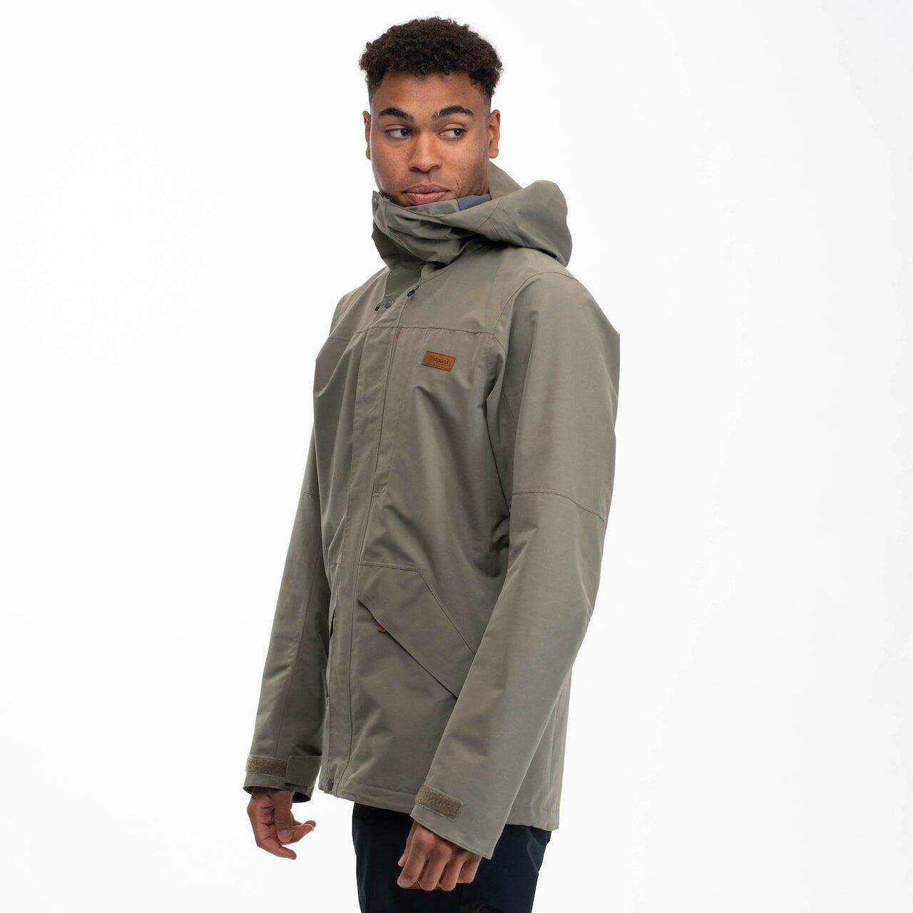 Bergans of Norway Nordmarka 2L Shell Jacket - Männer - Grüner Schlamm 2/7