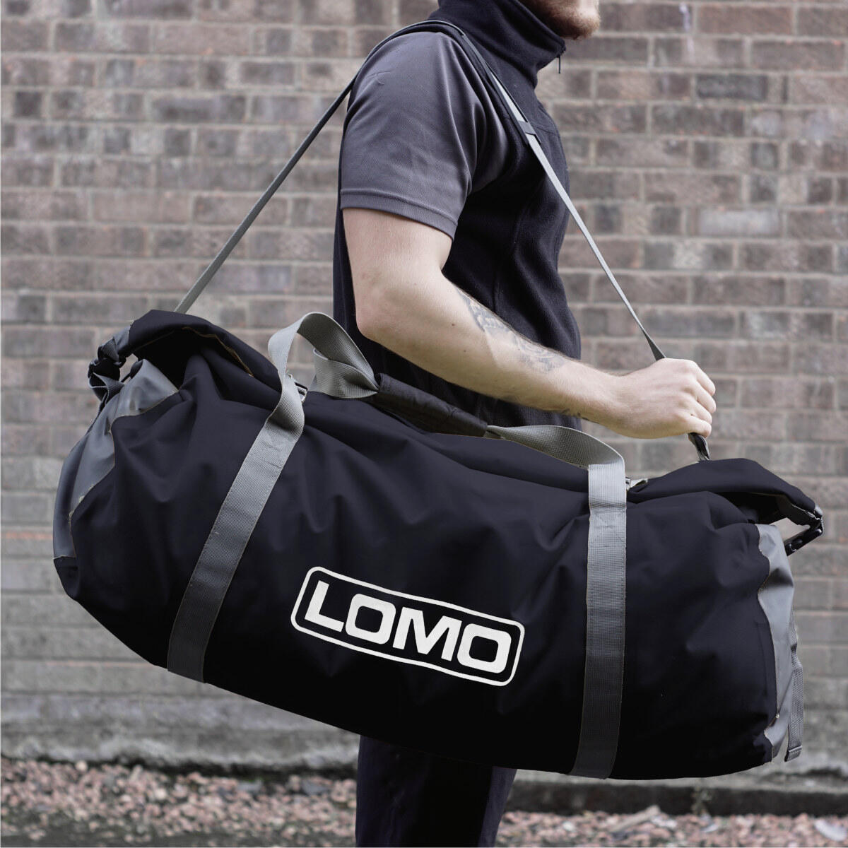Lomo 60L Dry Bag Holdall Black LOMO Decathlon
