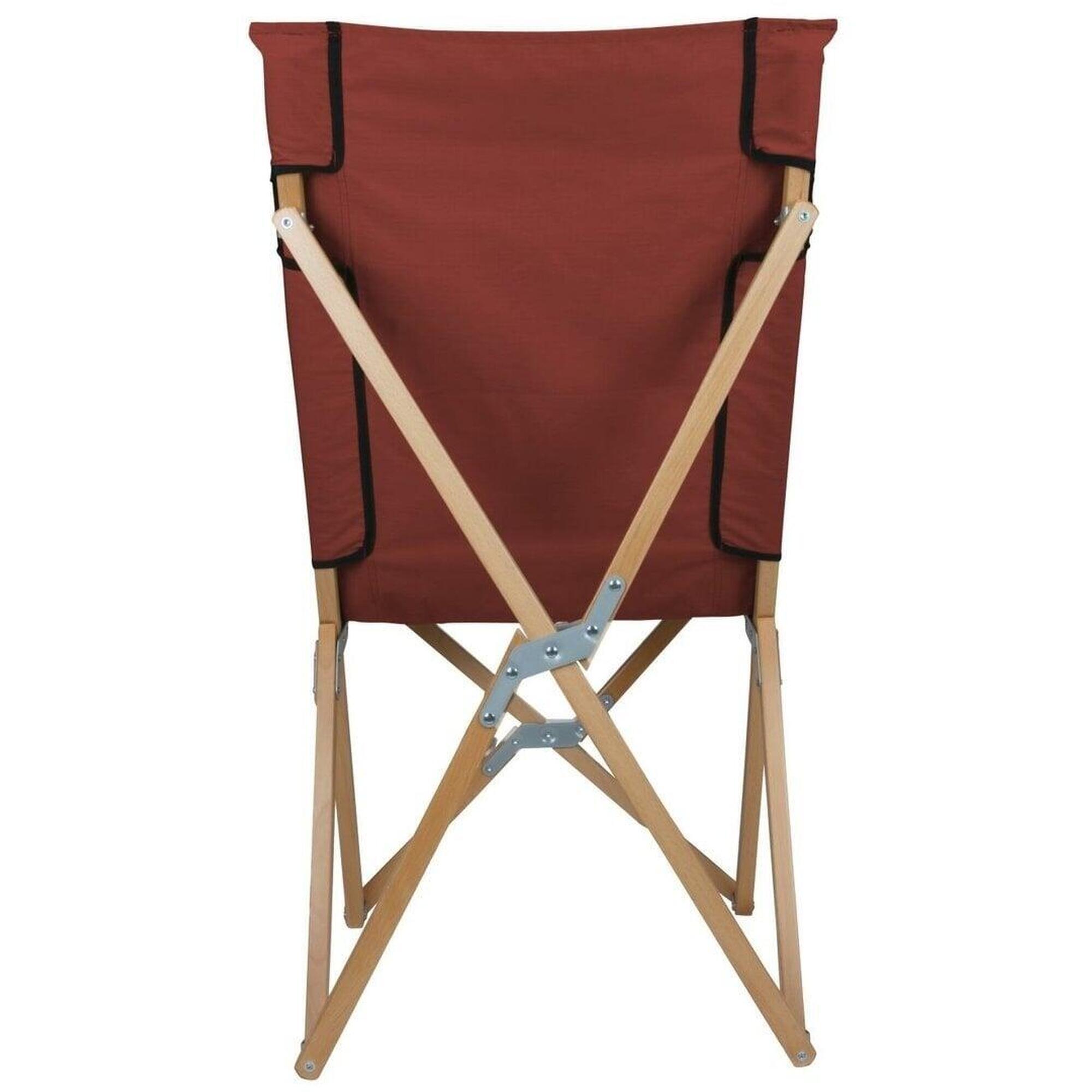 Eifel Outdoor Equipment Beuken-houten Vouwstoel Large- Rood