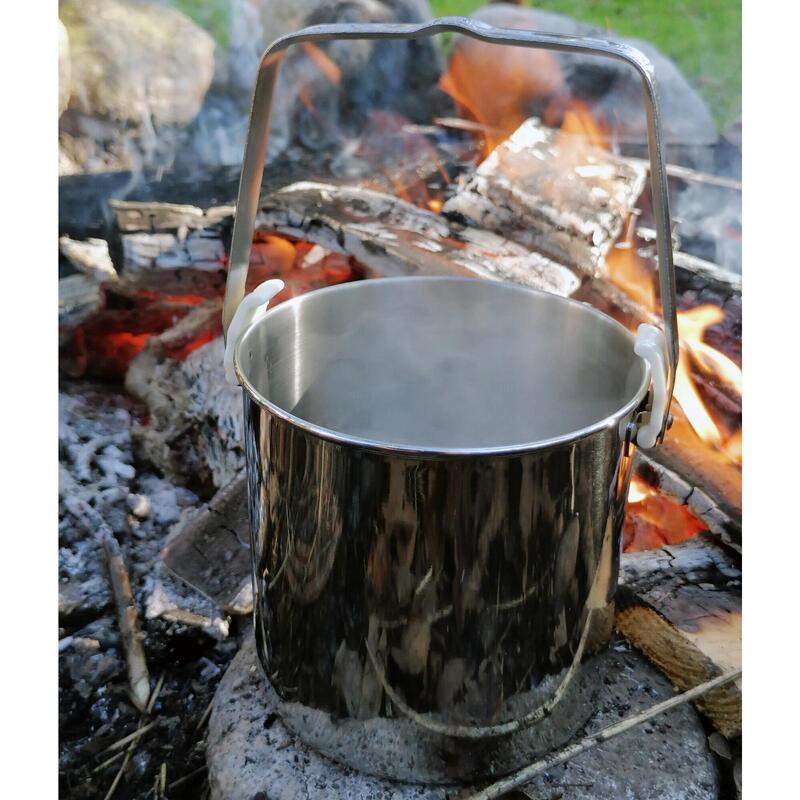 Origin Outdoors Bushcraft Billy Can 1.4 liter Kookpot