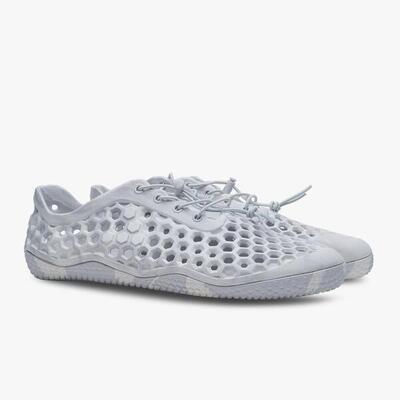 Vivobarefoot ultra iii bloom - barefoot schoenen - dames - moonstone/grey