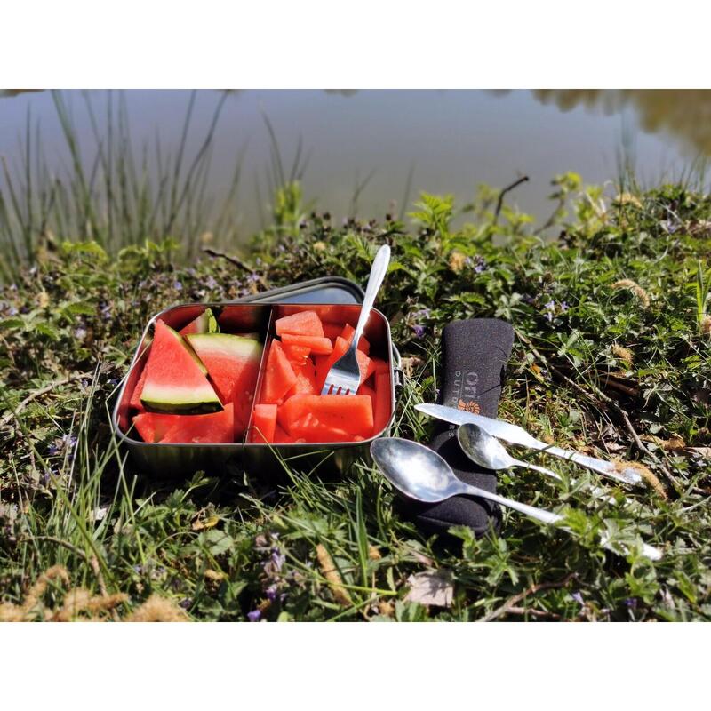 Origin Outdoors Stainless Steel Cutlery Set - DeLuxe