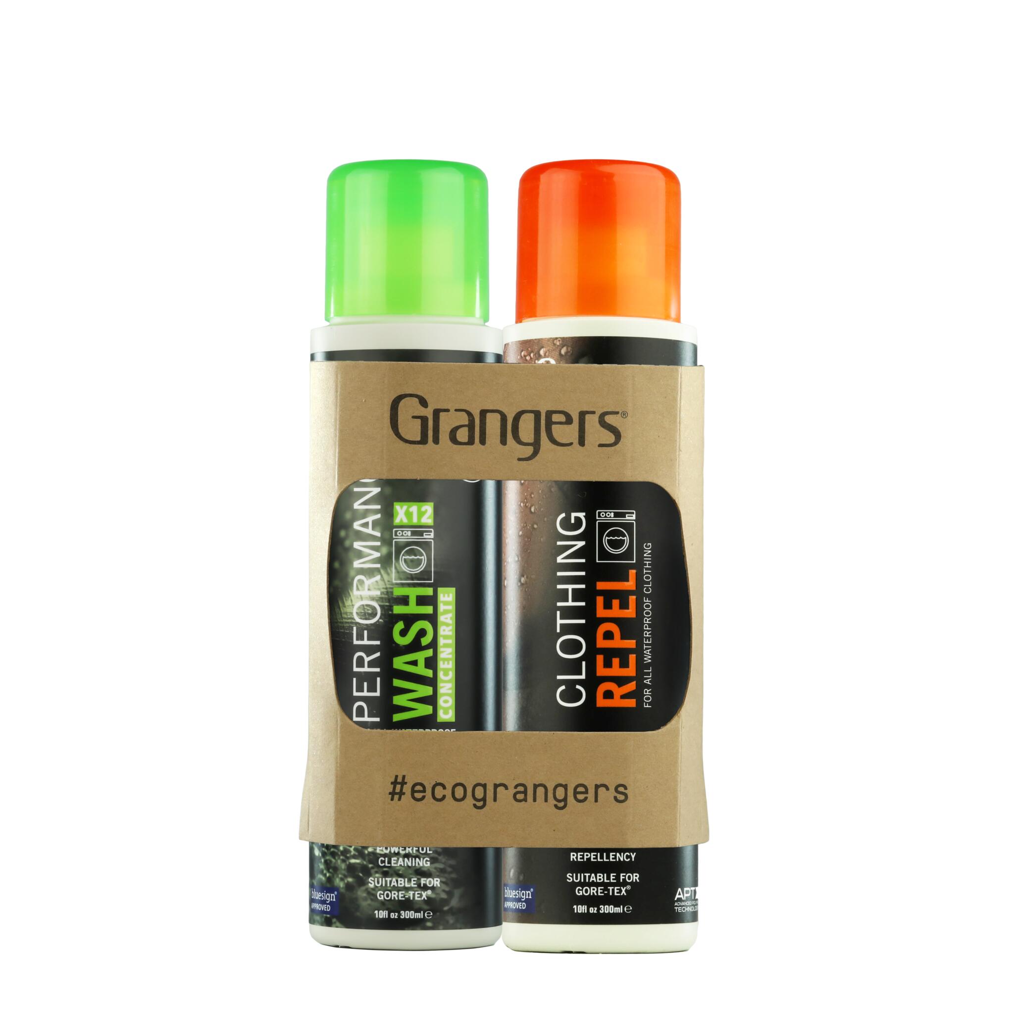 GRANGERS Kit Per La Pulizia Degli Abiti Granger's Performance Wash+Repel 2X300Ml