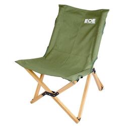 Eifel Outdoor Equipment Chaise pliante en hêtre moyenne-Vert Riesling