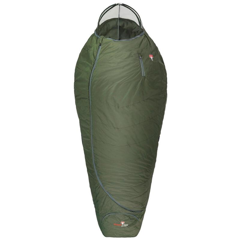 Wollschlafsack Biopod Wolle Survival XXL greenery