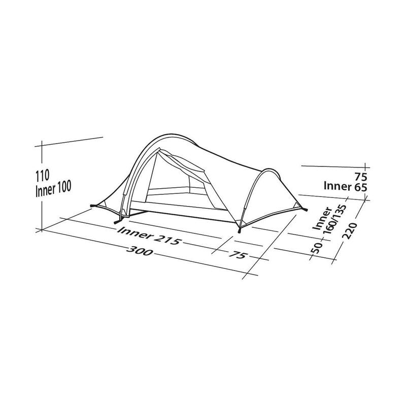 Robens Tent Challenger 3XE Tunneltent