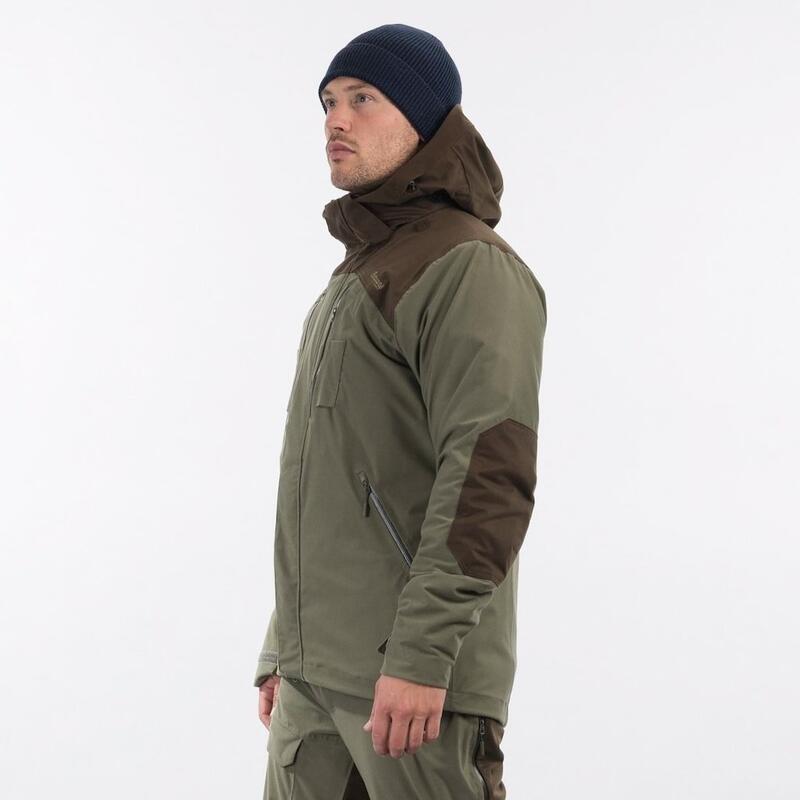 Bergans of Norway Veste Hogna V2 2L - Green Mud/Dark Wood Brown