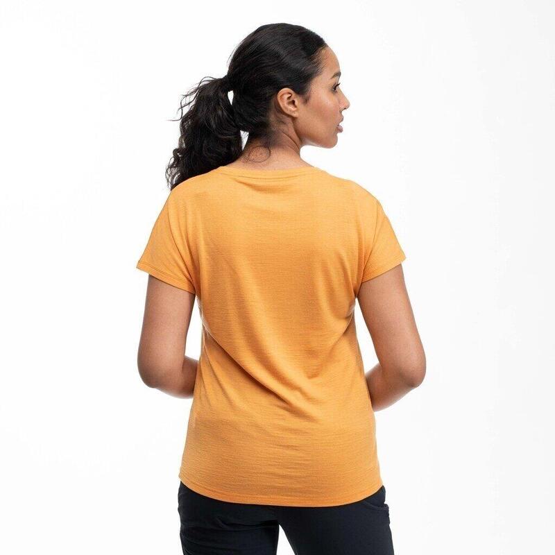 Bergans of Norway Urban Wool Tee - Golden Field - Woman