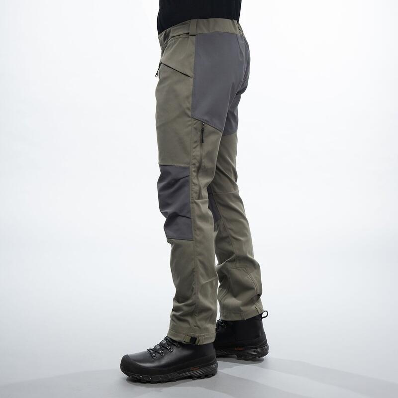 Bergans of Norway Fjorda Trekking Hybrid Pants - Green Mud/Solid Dark Grey