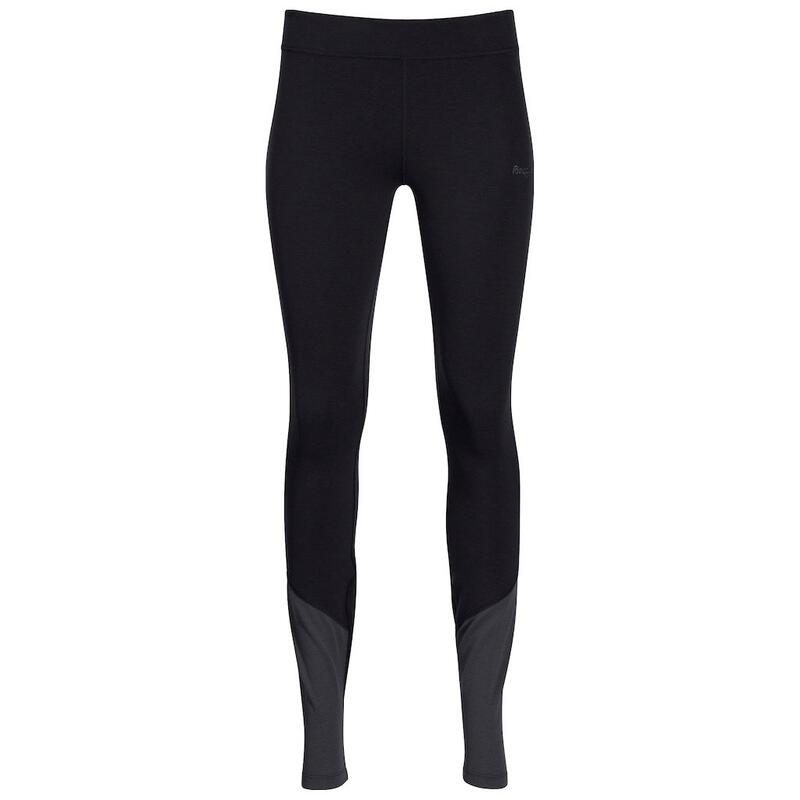 Bergans of Norway Cecilie Wool Tights - Black / Solid Charcoal