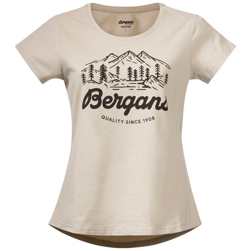 Bergans of Norway T-shirt Classic V2 W - Chalk Sand