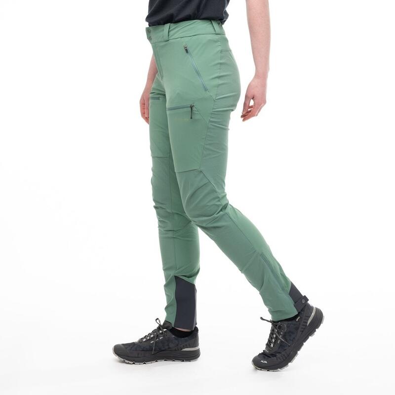 Bergans of Norway Pantaloni softshell Rabot V2 - Verde giada scuro - Donna